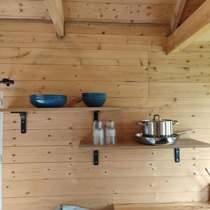 Nuit Insolite En Tiny House Questembert Exterior foto
